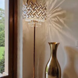 Alternative view of لمبادير  ستانلس ستيل وكريستال فاخر  6 لمباة