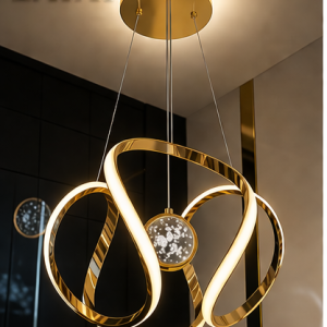 ✨ نجفة LED مودرن بتصميم فاخر – ZAYAT